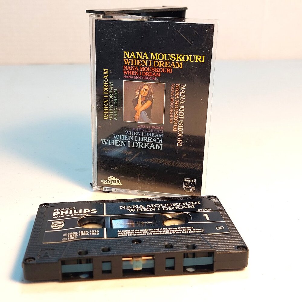 Nana Mouskouri – When I Dream (cassette tape, 1983) tested and works